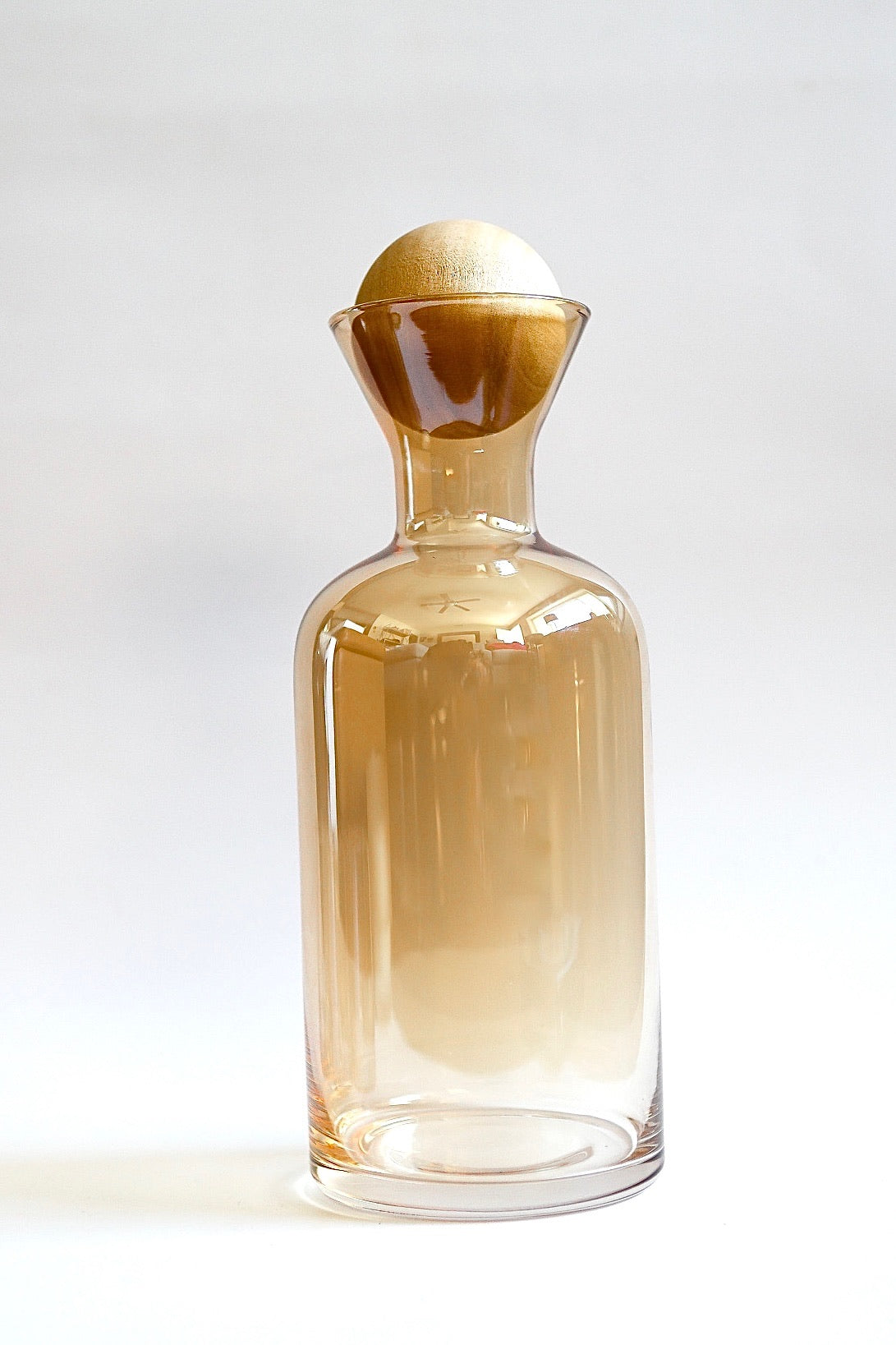 Amber Glass Carafe