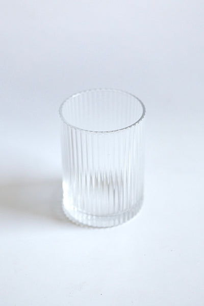 Striped Short Glass