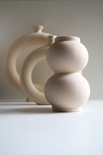 Ceramic vase (Circular)