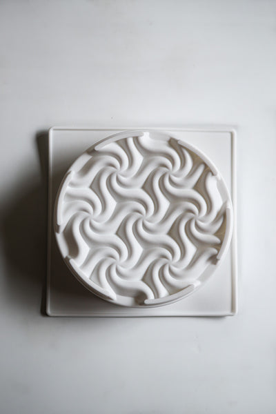 Wavy mousse cake mold