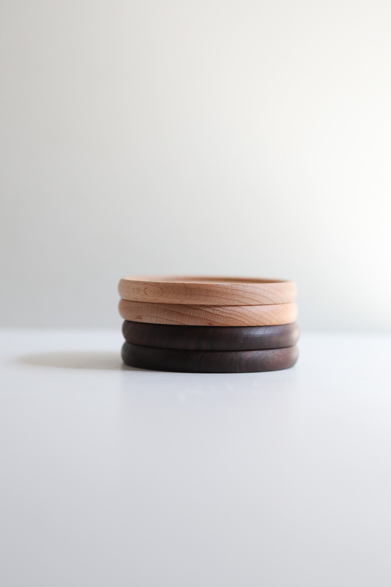 Wooden coaster (Bezeled) -  set of 2