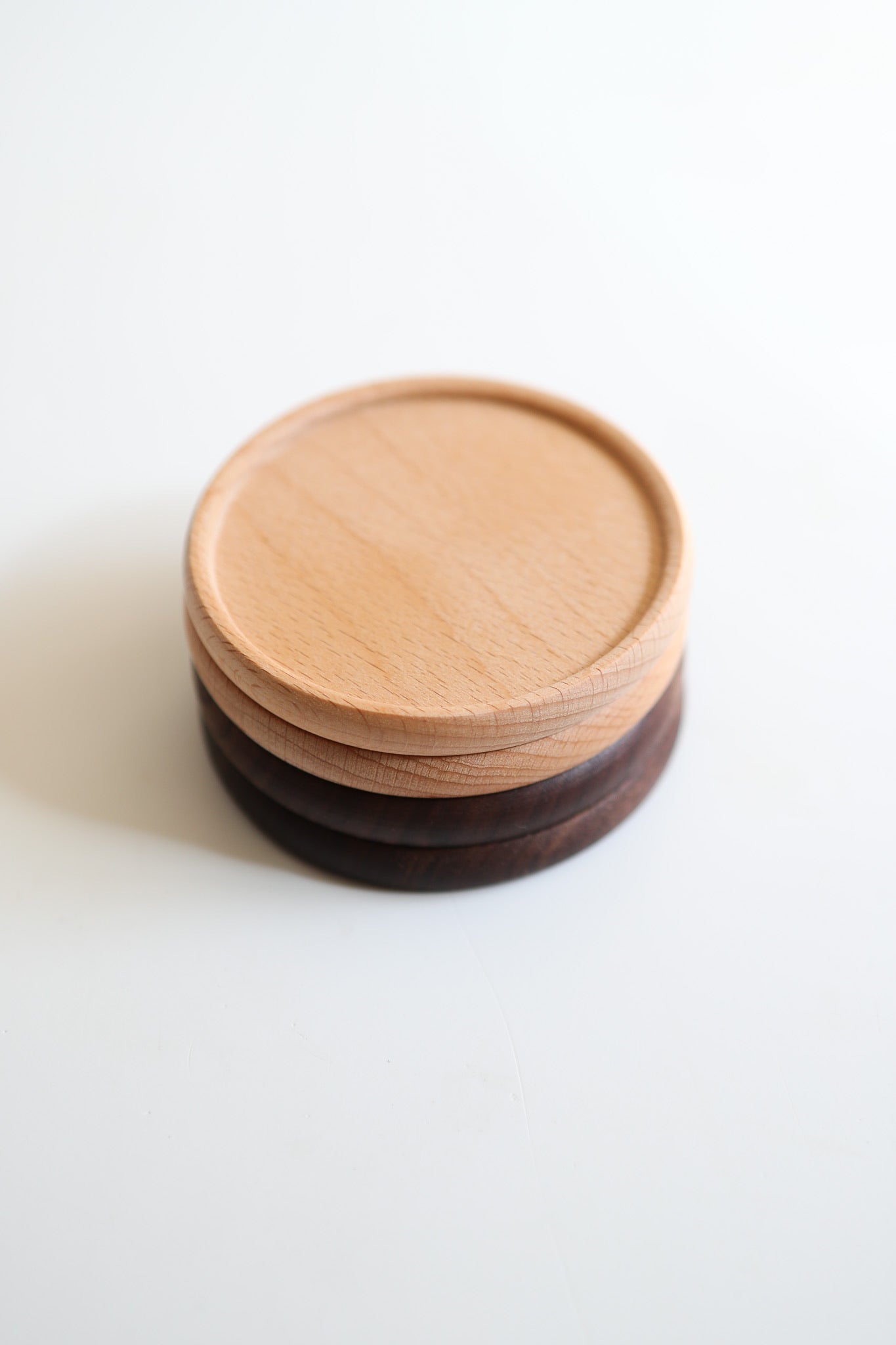 Wooden coaster (Bezeled) -  set of 2