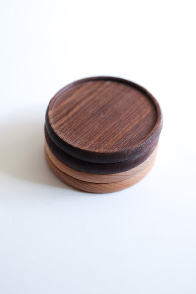 Wooden coaster (Bezeled) -  set of 2