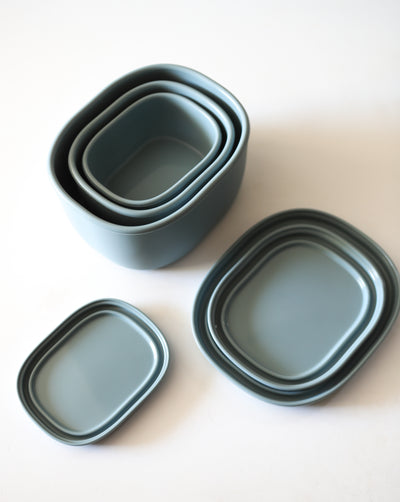 Eco friendly silicone food container - set of 3