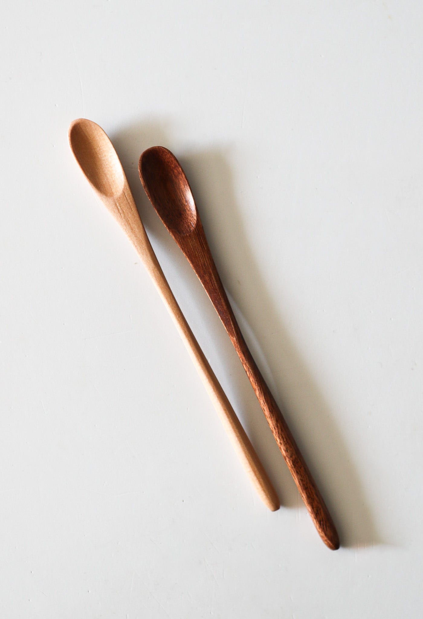 Wooden tea spoons