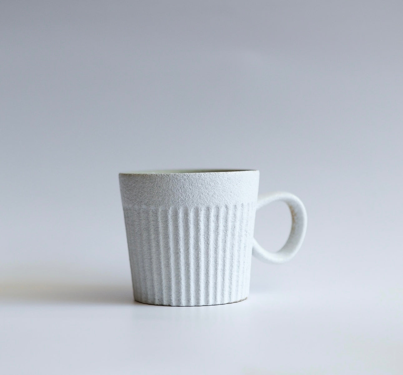 Striped coffee cup