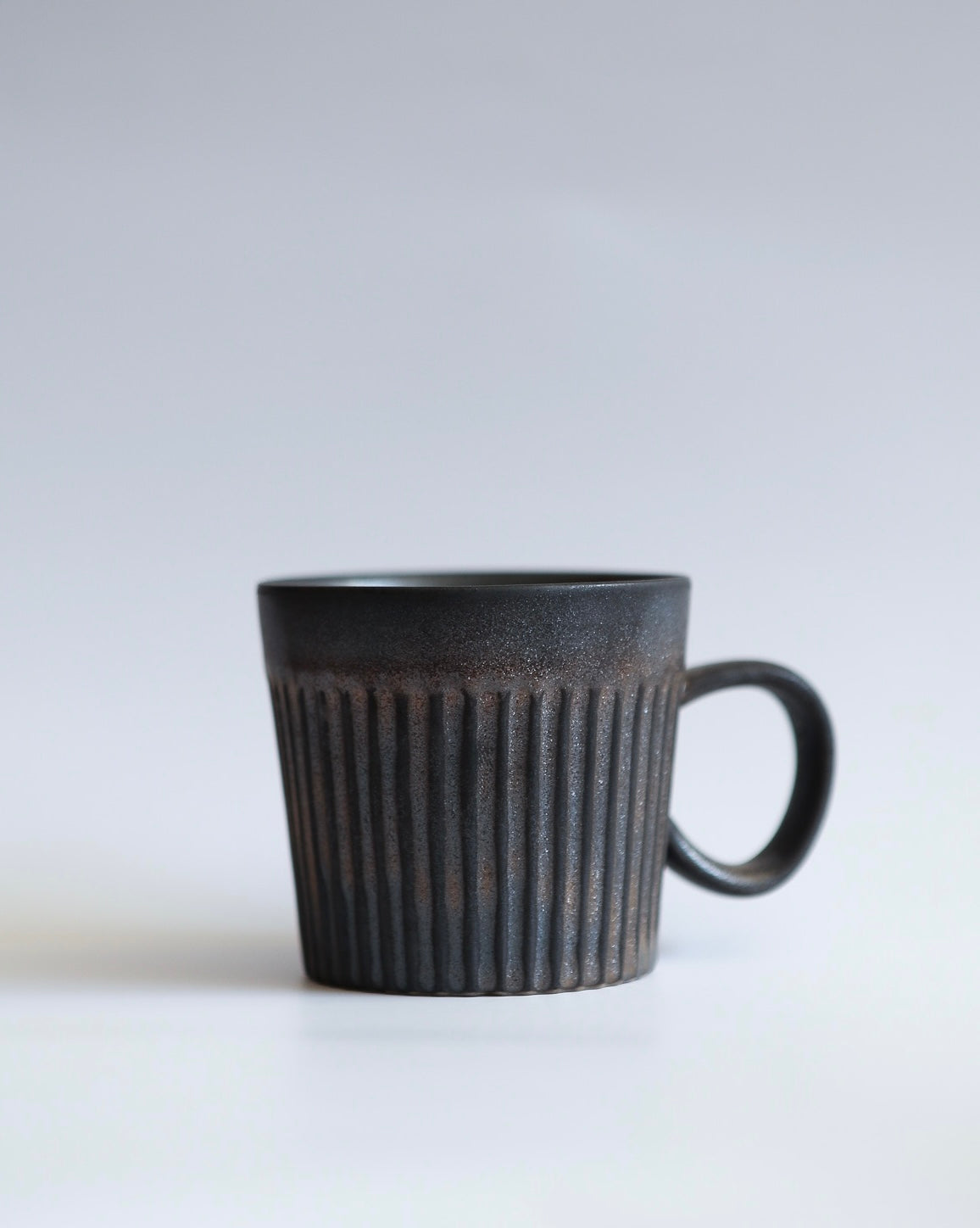 Striped coffee cup