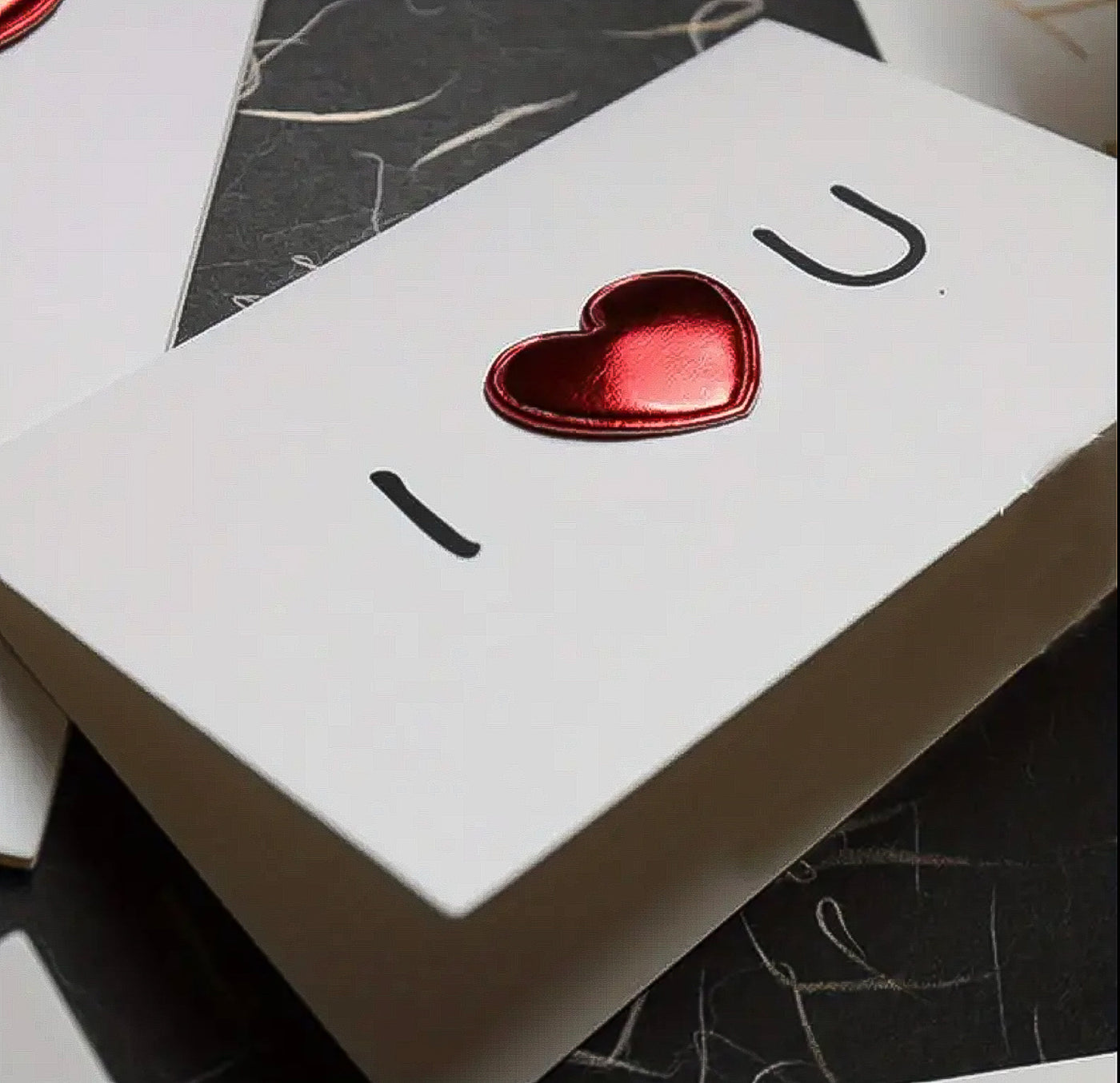 I love U 3D - card