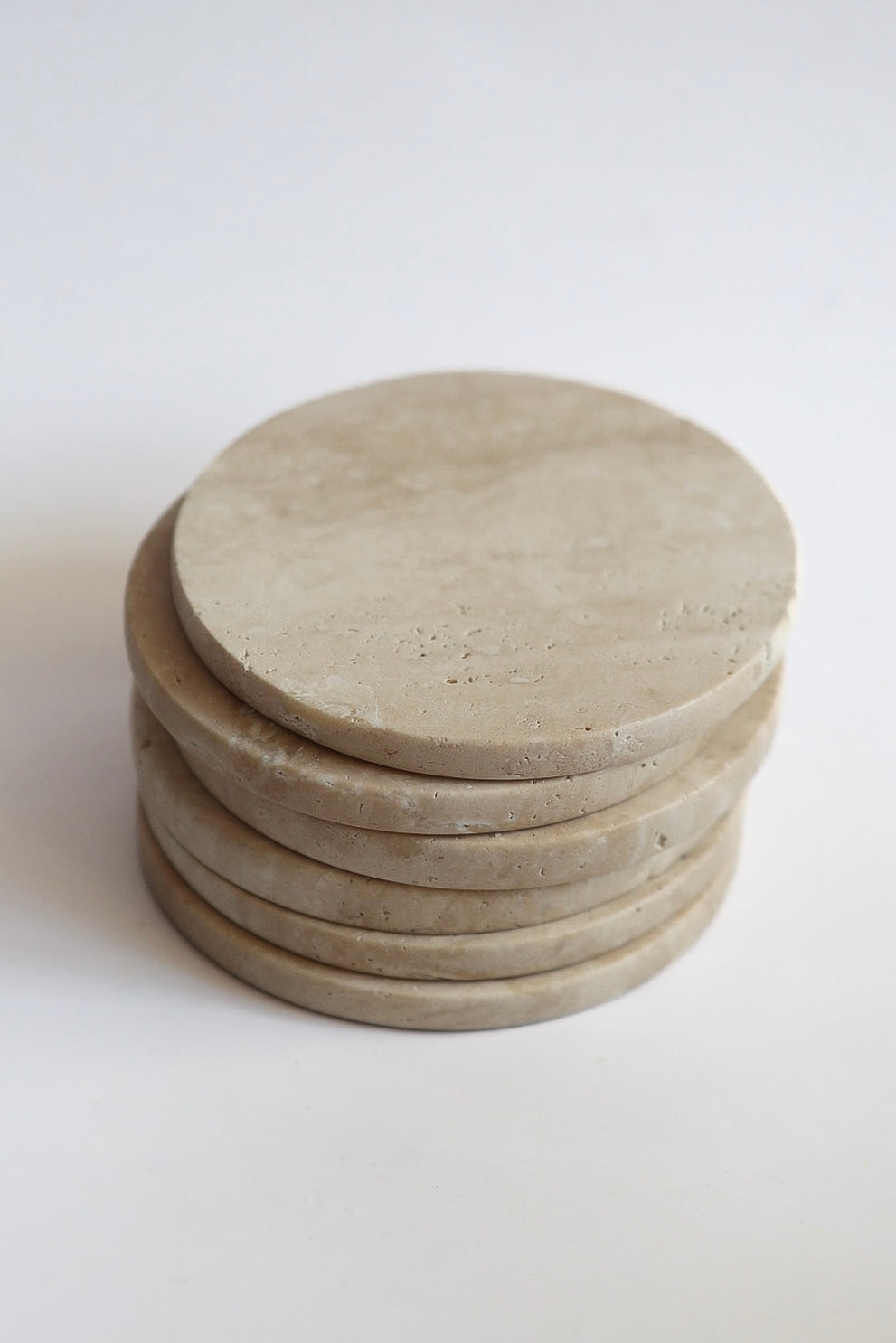 Travertine Coasters