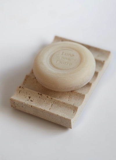 Travertine Soap Holder