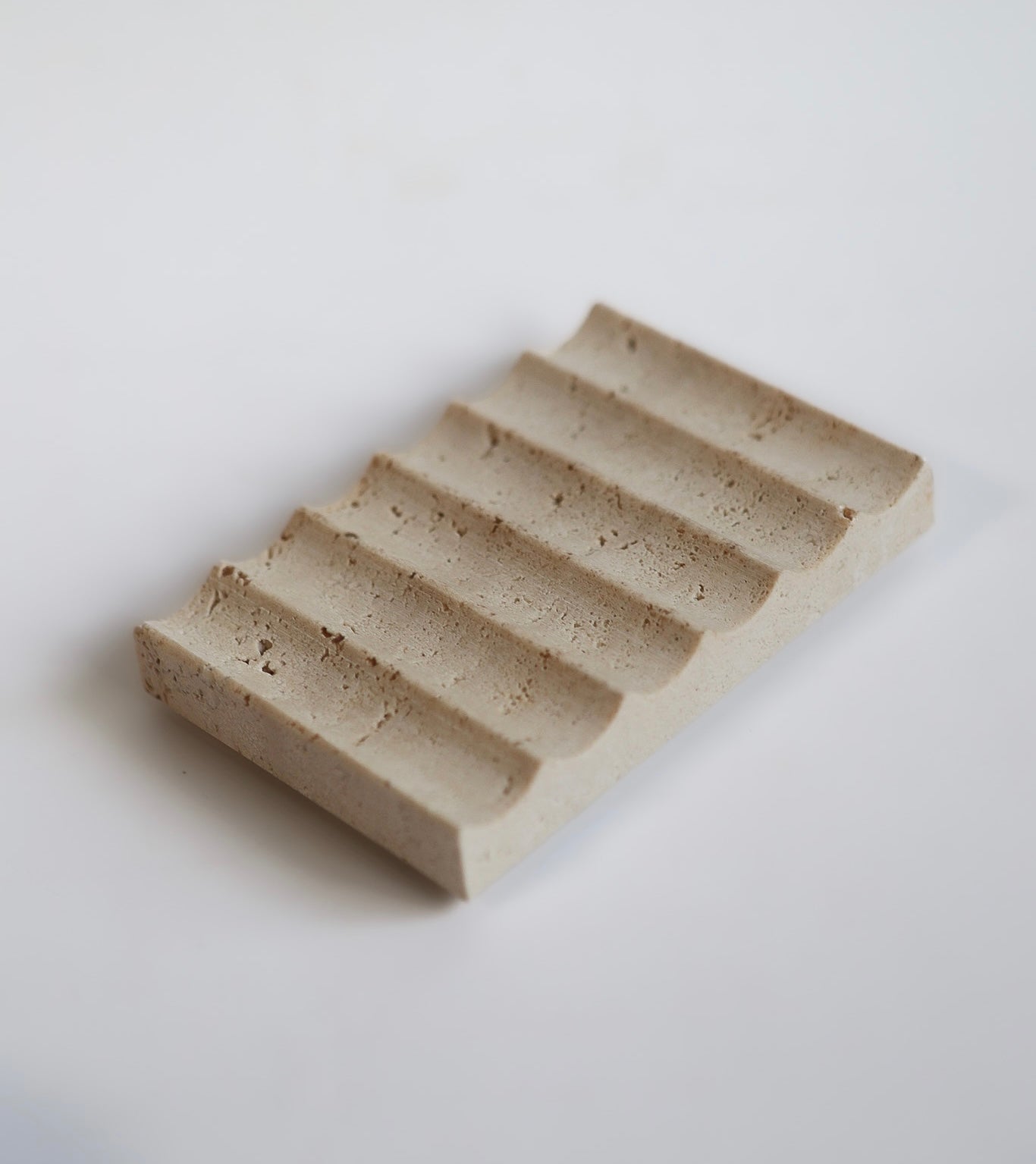 Travertine Soap Holder