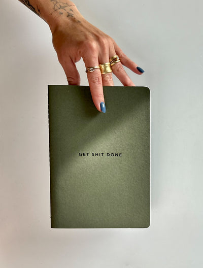 Get shit done notebook