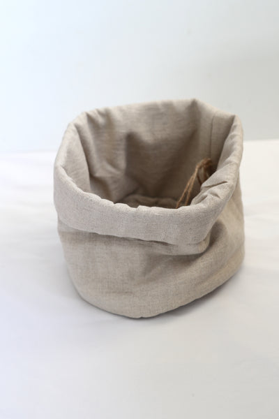 Linen bread basket