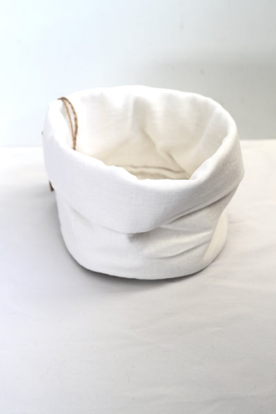 Linen bread basket