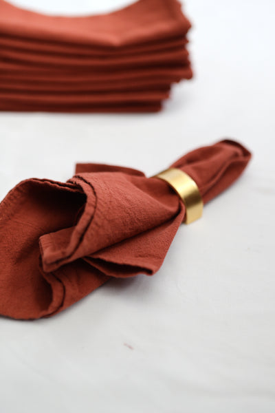 Cotton linen napkins