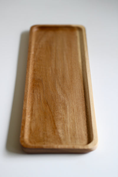 Acacia wood tray