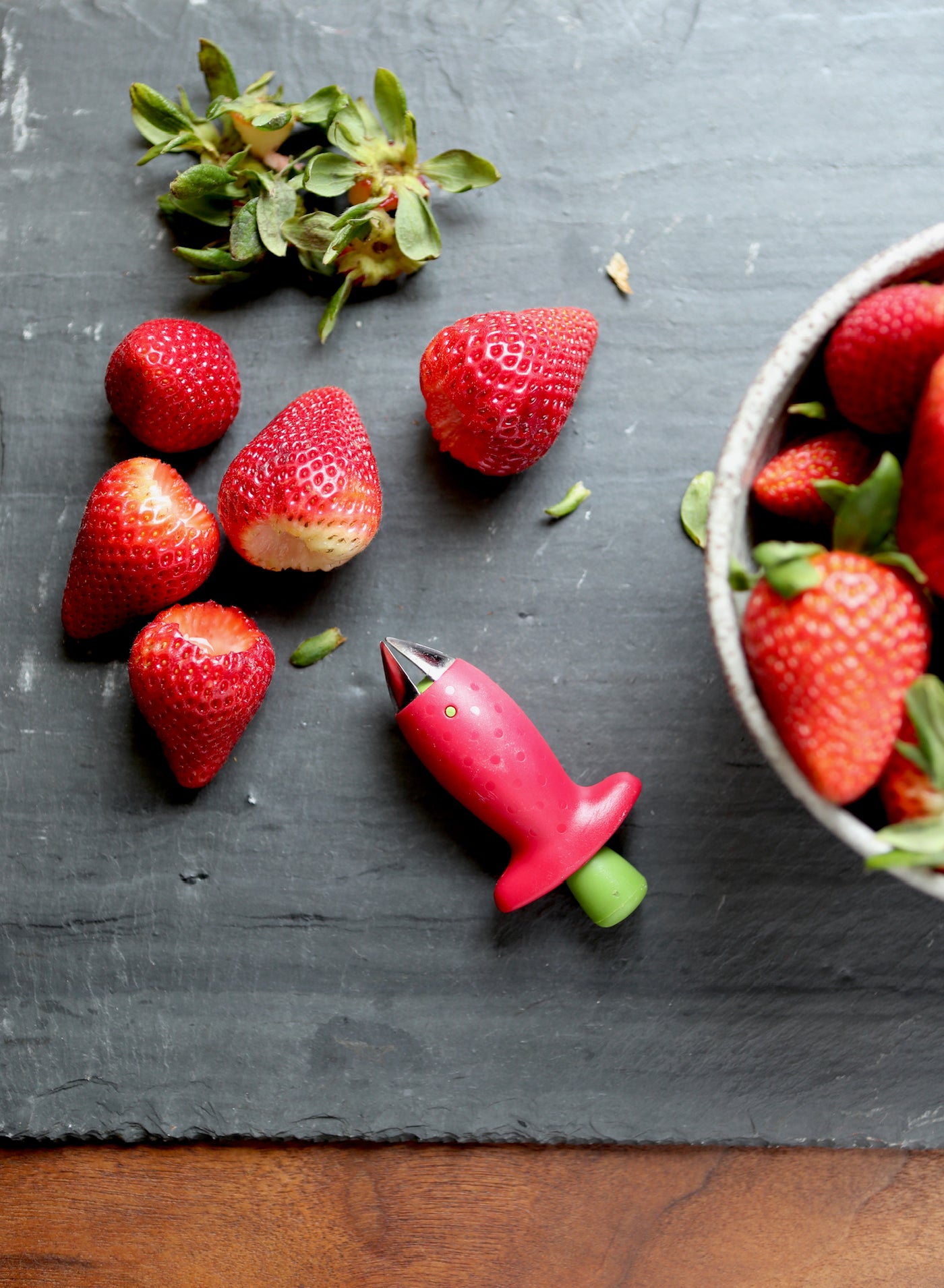 Strawberry stem remover