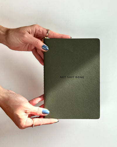 Get shit done notebook