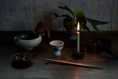 Sumac wax candles