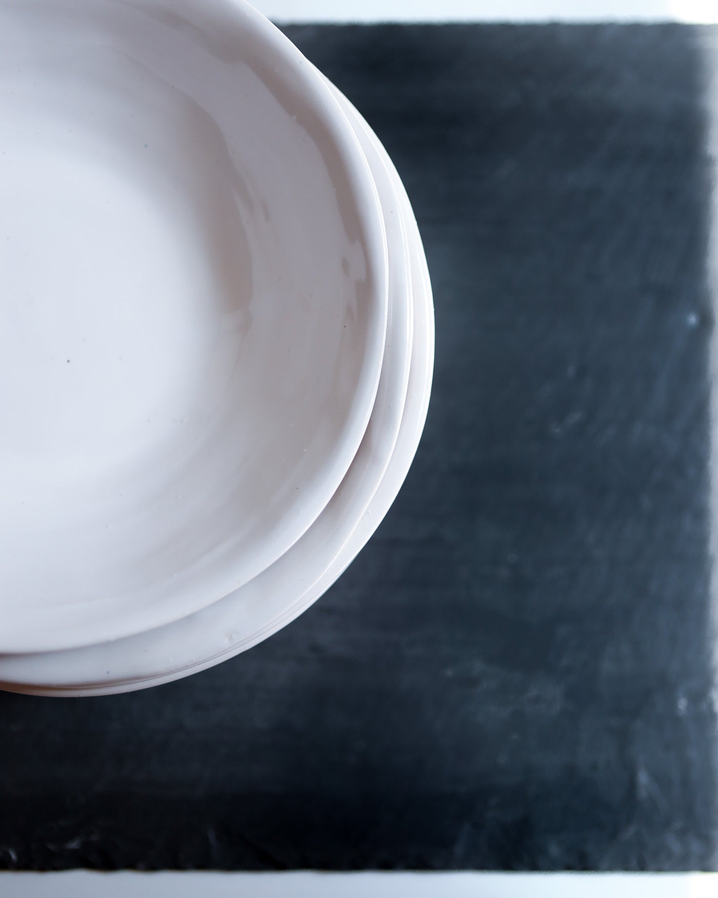 Pasta bowl - glossy white