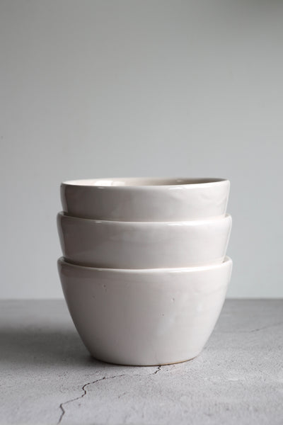 Bowl - glossy white